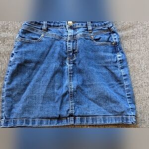 ModCloth Denim Jean Skirt Womens 2
